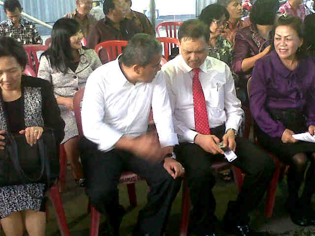 Bupati Resmikan Pendopo Makam JG Schwarz di Langowan